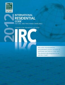 2012 IRC Builidng Codes Cover