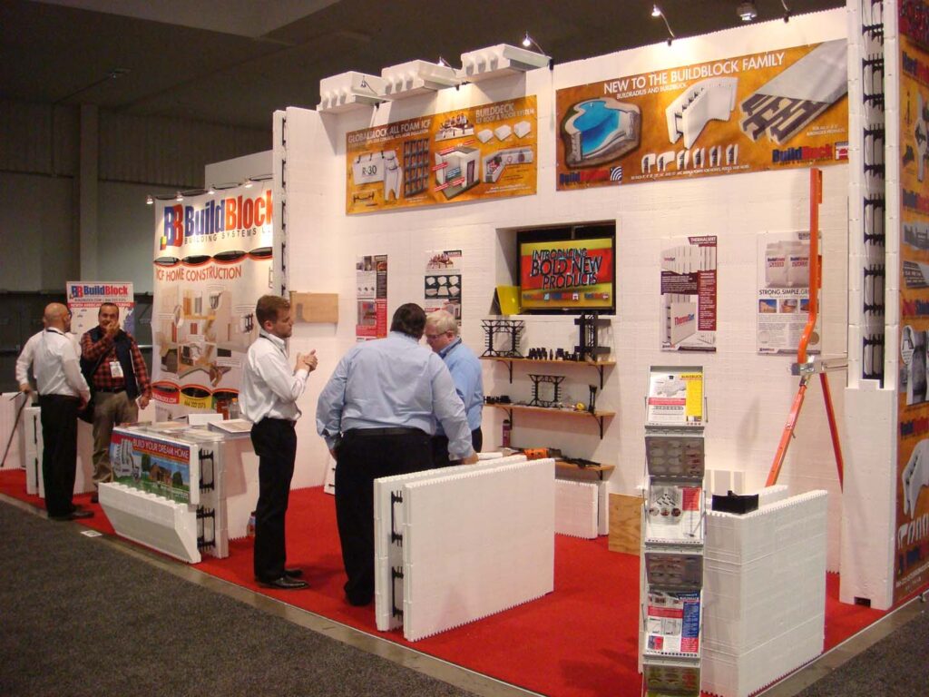 BuildBlock ICFs at the 2016 World of Concrete