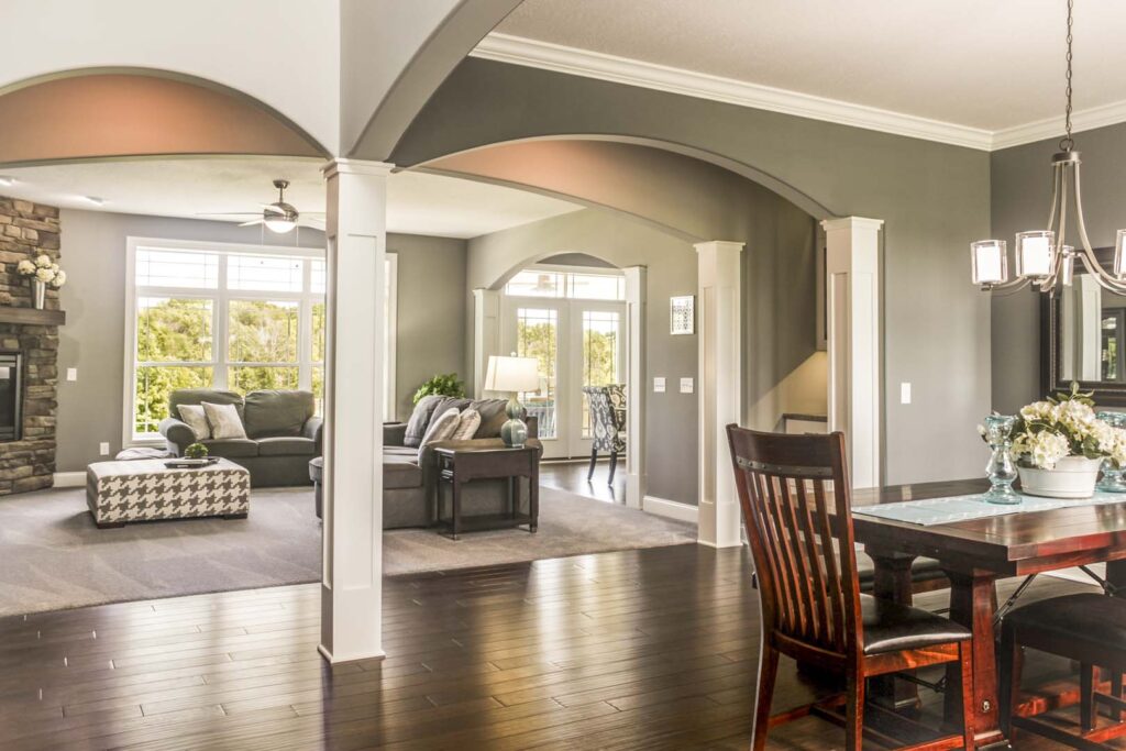 Healthy air environment inside of an ICF home