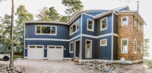 Front of ICF House on Lake Michigan