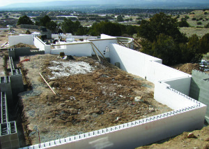 Santa Fe, New Mexico Green Building with BuildBlock ICFs