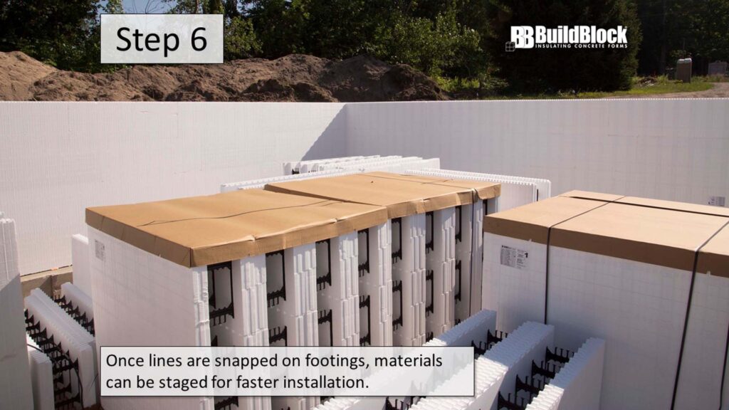 basic icf construction step 6